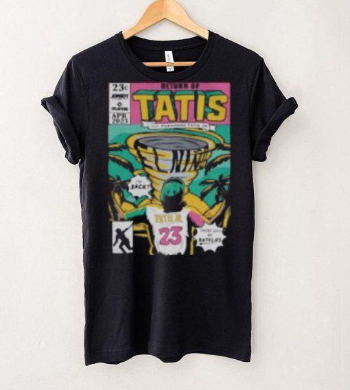 Jomboy Media Merch Return Of Tatis Feat Fernando Tatis Jr T Shirt