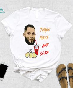 Jorge Masvidal three piece and a soda meme shirt