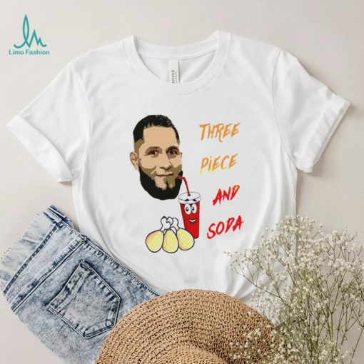 Jorge Masvidal three piece and a soda meme shirt