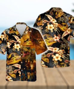 Jurassic 25th Anniversary Dinosaur Jurassic Park Hawaiian Shirt