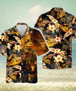 Jurassic 25th Anniversary Dinosaur Jurassic Park Hawaiian Shirt