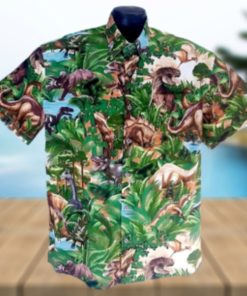 Jurassic Park Hawaiian Shirt Dinosaurs Items For Mens Women