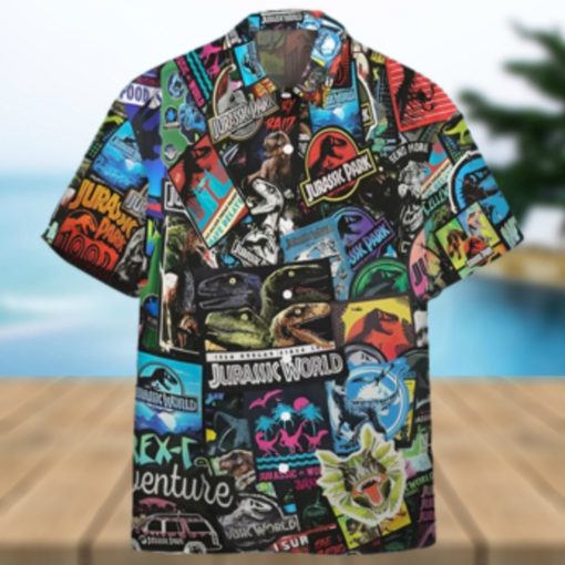 Jurassic World All Over Print 3D Jurassic Park Hawaiian Shirt