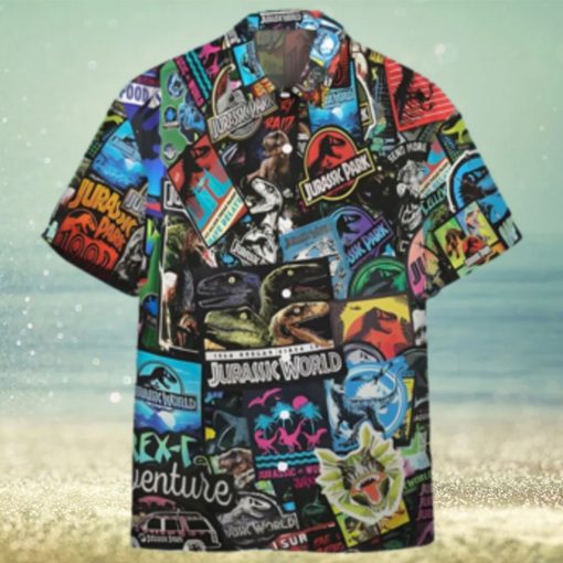 Jurassic World All Over Print 3D Jurassic Park Hawaiian Shirt