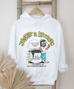 Juskie’s Kitchen Juju McDowell let him cook shirt