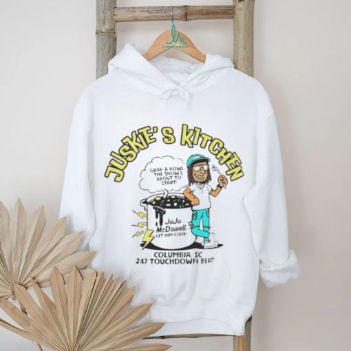 Juskie’s Kitchen Juju McDowell let him cook shirt