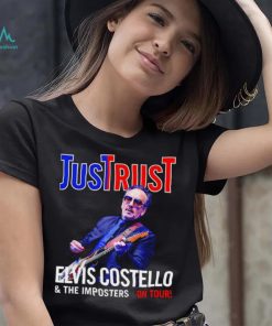 Just Trust Tour 2019 Elvis Costello on tour The Legend shirt