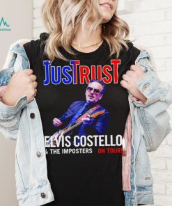 Just Trust Tour 2019 Elvis Costello on tour The Legend shirt