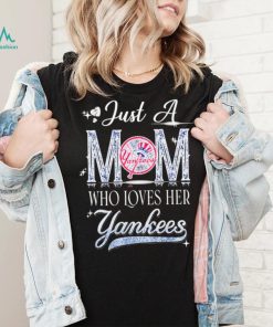 Just a mom who loves her Yankess shirt
