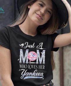 Just a mom who loves her Yankess shirt