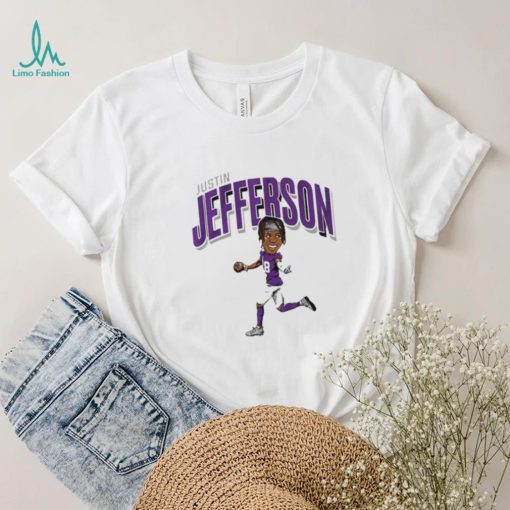 Justin Jefferson Caricature T Shirt