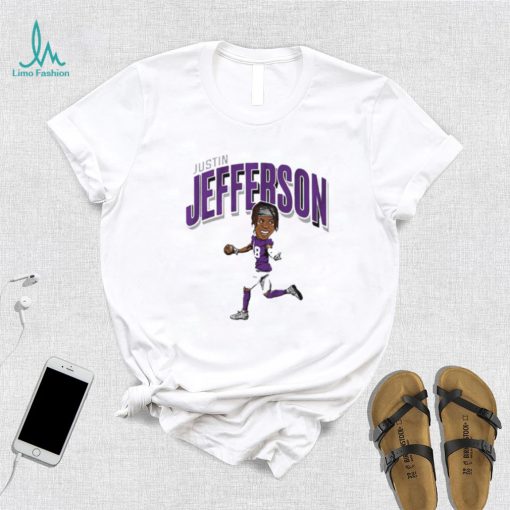 Justin Jefferson Caricature T Shirt