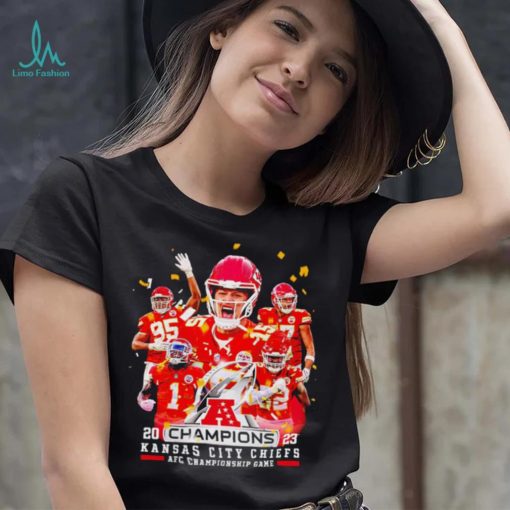 Kansas City Chiefs Champions 2023 AFC Championship Game shirt