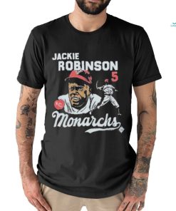 Kansas City Chiefs Monarchs Jackie Robinson Homage Fan Shirt