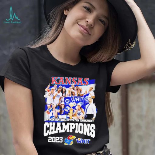 Kansas Jayhawks 2023 WNIT Women’s National Invitation Tournament Champions shirt