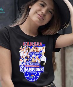 Kansas Jayhawks 2023 Women’s National Invitation Tournament Champions shirt