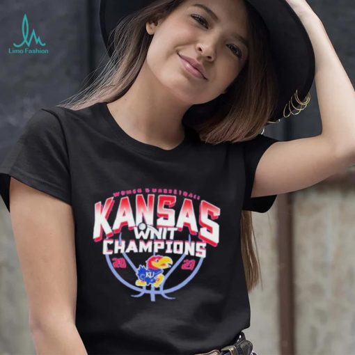 Kansas Jayhawks Blue 2023 Women’s Basketball NIT Champions Shirt