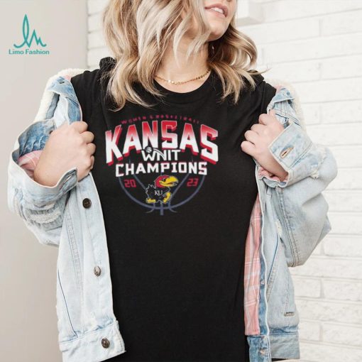 Kansas Jayhawks Blue 84 2023 NCAA Women’s Basketball NIT Champions T Shirt