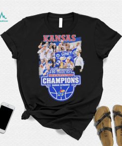 Kansas Jayhawks teams 2023 WNIT Women’s National Invitation Tournament Champions shirt