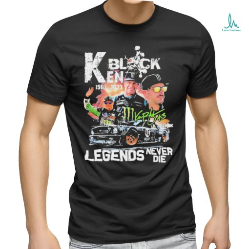 Ken Block 1967 2023 Legend Never Die Signatures Shirt