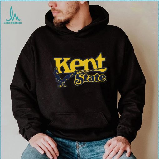 Kent State Golden Eagle retro logo shirt