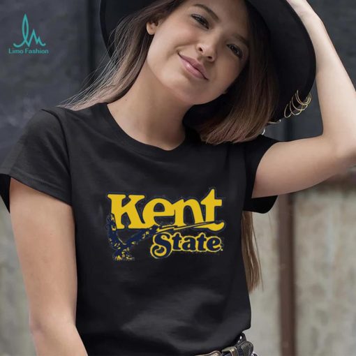 Kent State Golden Eagle retro logo shirt