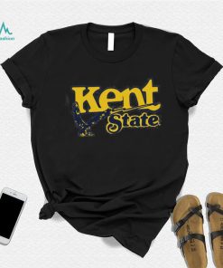 Kent State Golden Eagle retro logo shirt