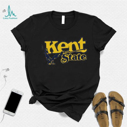 Kent State Golden Eagle retro logo shirt