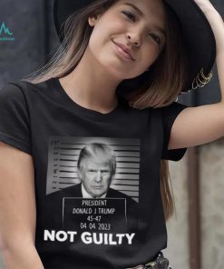 Kenzolynne Trump Mugshot Not Guilty Shirt