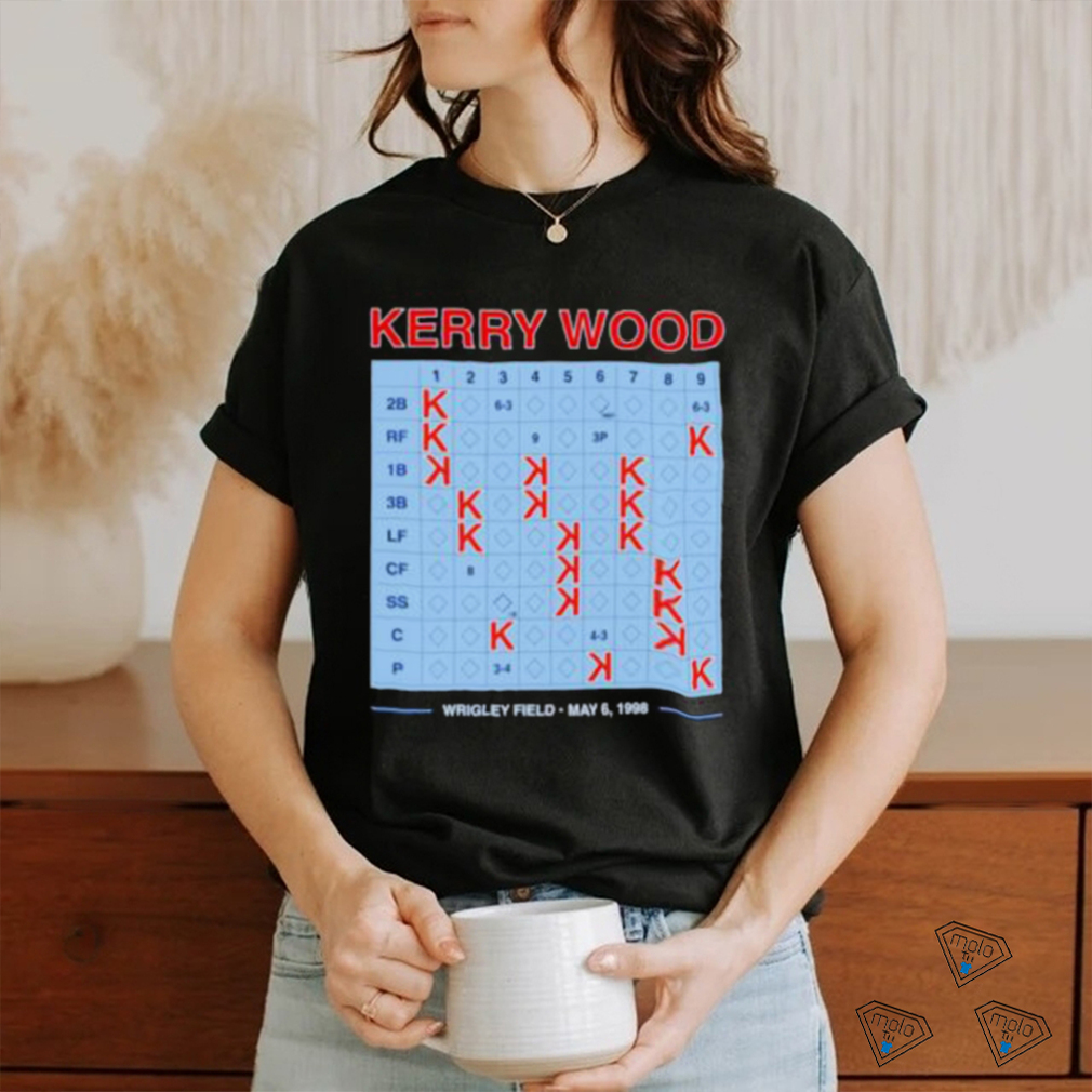 Kerry Wood 20 Strikeout Scorecard Shirt - Freedomdesign