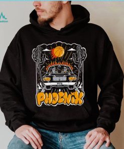 Kevin Durant and Devin Booker riding Phoenix Suns Playoffs shirt