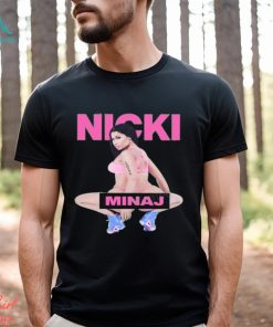 Khaki Nicki Minaj Print Shirt