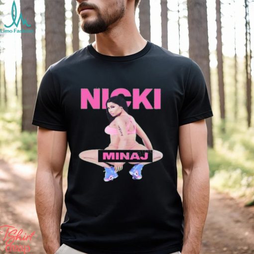 Khaki Nicki Minaj Print Shirt