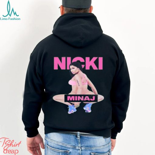 Khaki Nicki Minaj Print Shirt