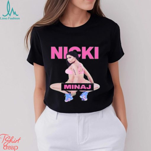 Khaki Nicki Minaj Print Shirt