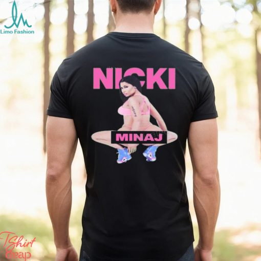 Khaki Nicki Minaj Print Shirt