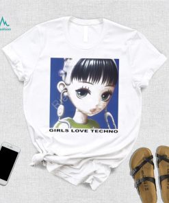 Kikillopieces store girls love techno t shirt