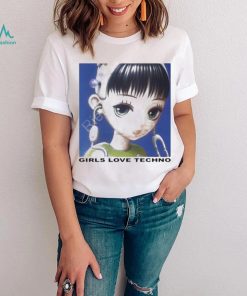 Kikillopieces store girls love techno t shirt