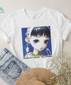 Kikillopieces store girls love techno t shirt