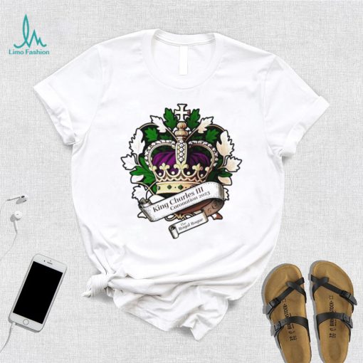 King Charles III Coronation 2023 logo shirt