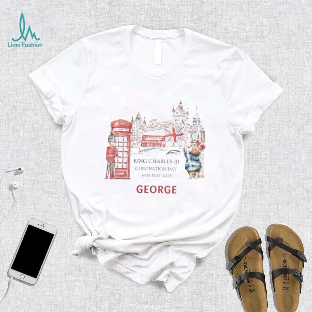 King Charles III Coronation day 6th may 2023 George shirt