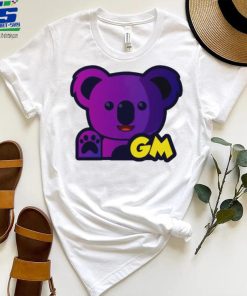 Koala Good Morning logo shirt