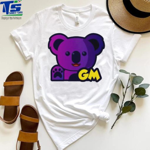 Koala Good Morning logo shirt