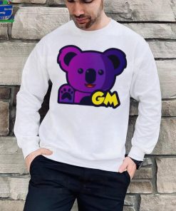 Koala Good Morning logo shirt