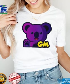 Koala Good Morning logo shirt