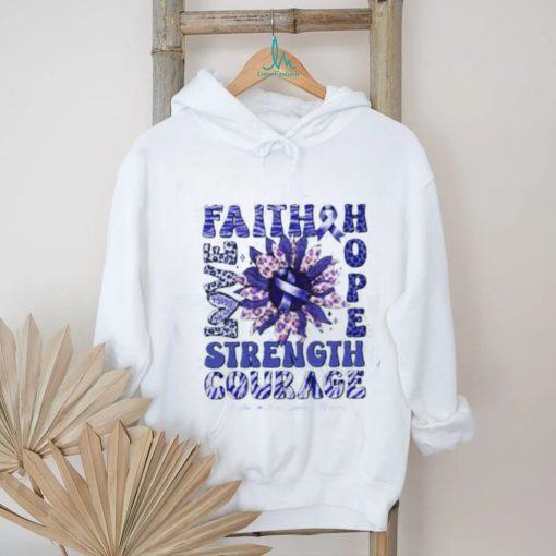 Koolen de vries syndrome awareness sunflower strong faith love T Shirt