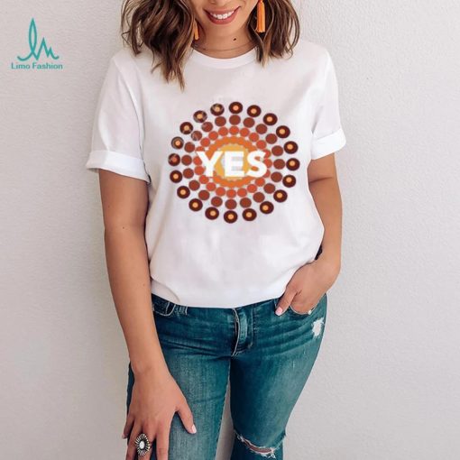 Kristyn Haywood Wearing Yes To The Voice To Parliament T Shirt