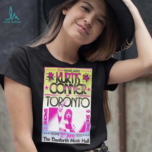 Kurtis Conner Toronto, June 2nd 2023, The Danforth Music Hall Poster shirt