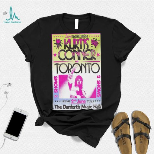 Kurtis Conner Toronto, June 2nd 2023, The Danforth Music Hall Poster shirt