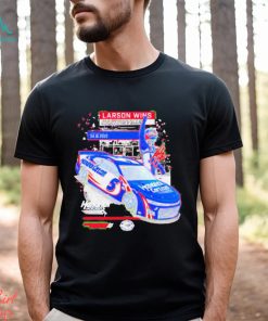 Kyle Larson 2023 Martinsville Speedway Race Winner Signature Shirt